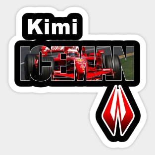 Kimi Raikkonen Iceman Sticker